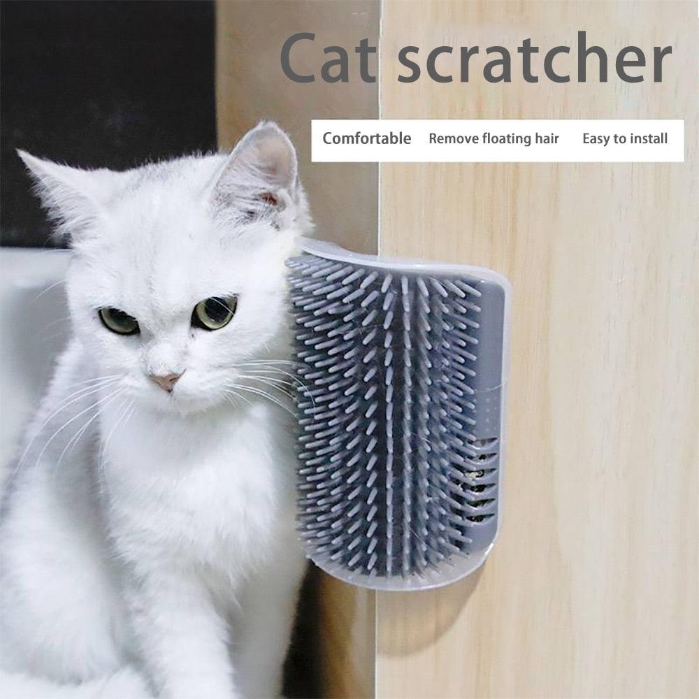 Cat massager brush