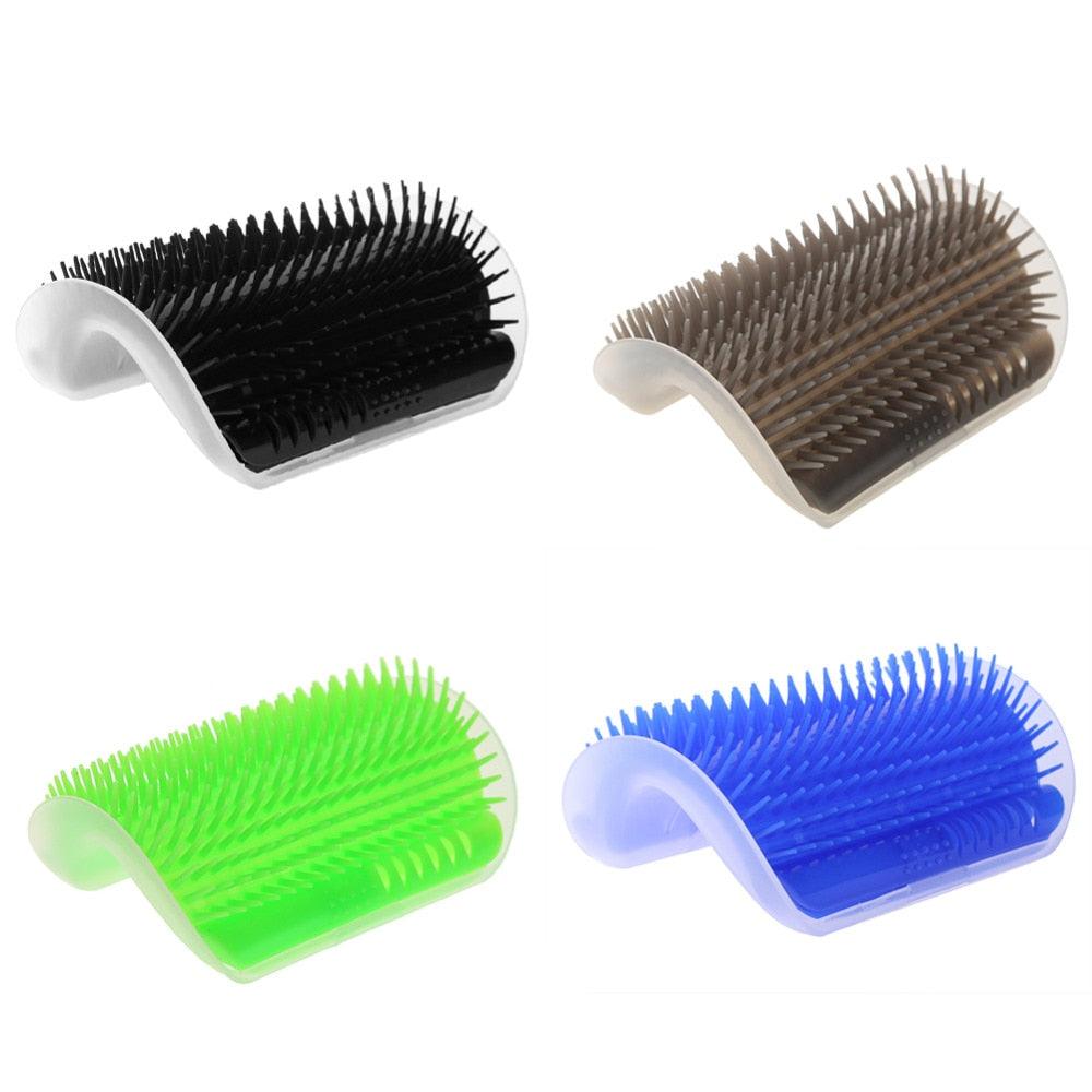Cat massager brush